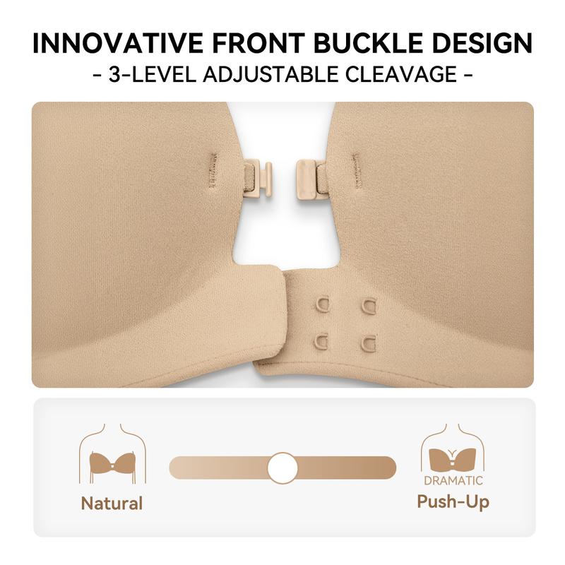 Strapless Front Closure Bra