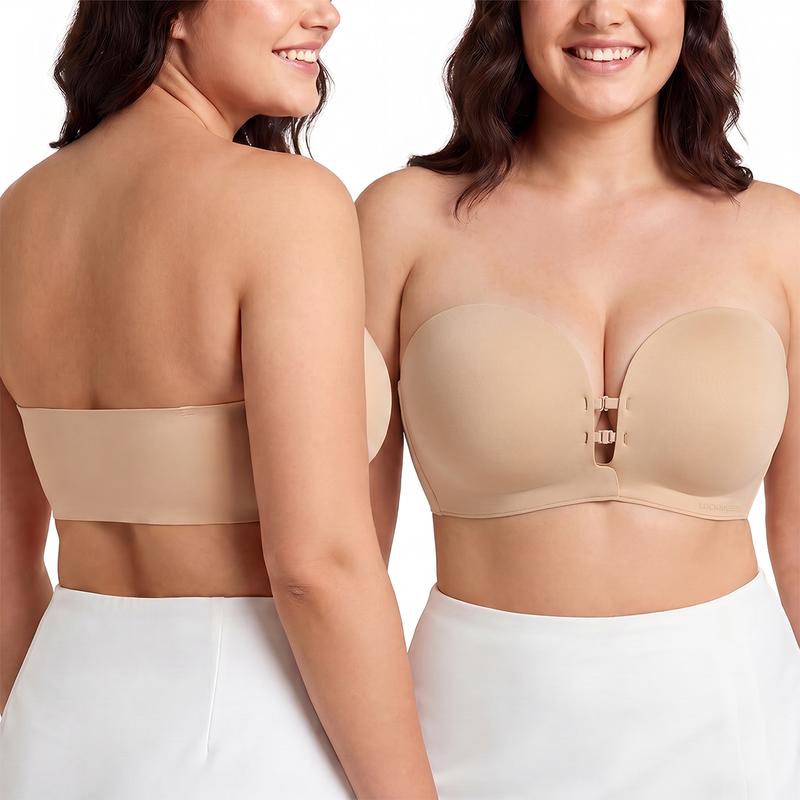 Strapless Front Closure Bra